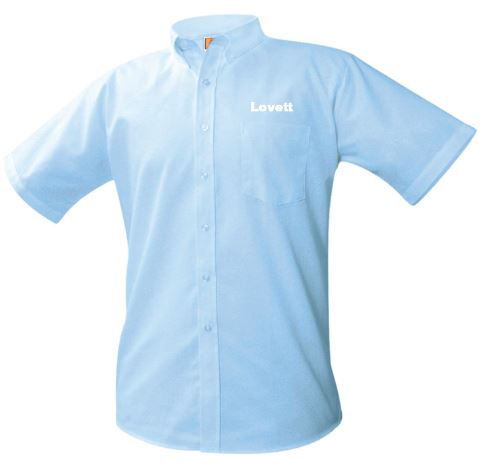 Short Sleeve Youth Oxford