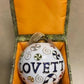 Lovett Candy Cane Cloisonee Ornament