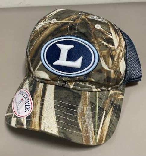 Game Camo Trucker Hat Youth