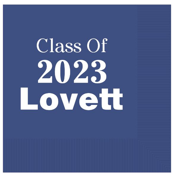 SOLD OUT - Class of 2026 Cocktail Napkins