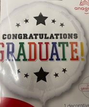 Congratulations Graduate Mylar Balloon