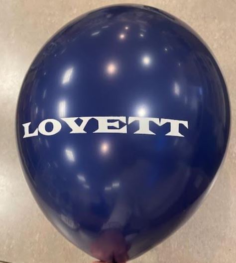 Lovett Latex Balloons