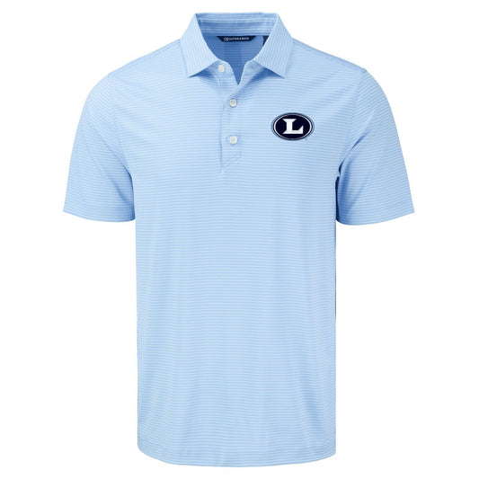 Cutter & Buck Forge Epic Confidence Fine Line Stripe Stretch Recycled Men's Polo