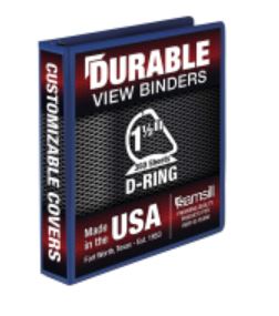 Samsill 1.5" Durable View Binders