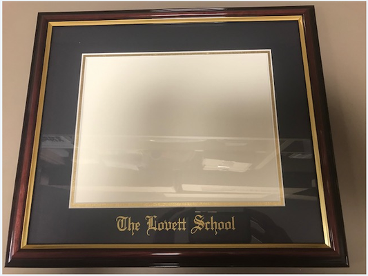 Lovett Diploma Frame