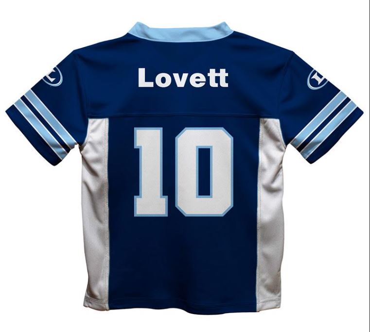 Lovett Youth Football Jersey