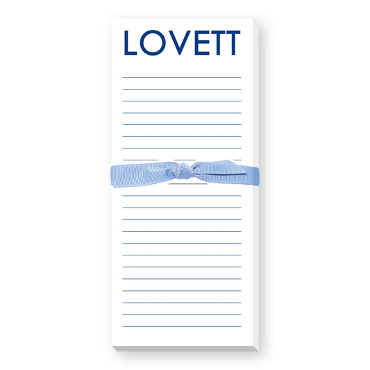 Lovett Skinny Notepads