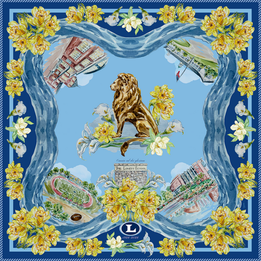 Lovett Centennial Silk Scarf