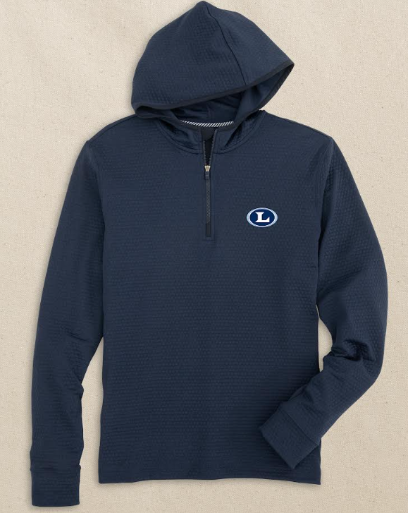 Southern Tide Scuttle Heather Hoodie Performance 1/4 Zip