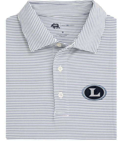 Onward Reserve Birdie Stripe Performance Polo