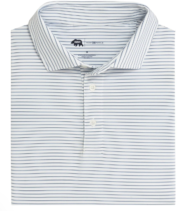 Onward Reserve Scout Stripe Performance Polo