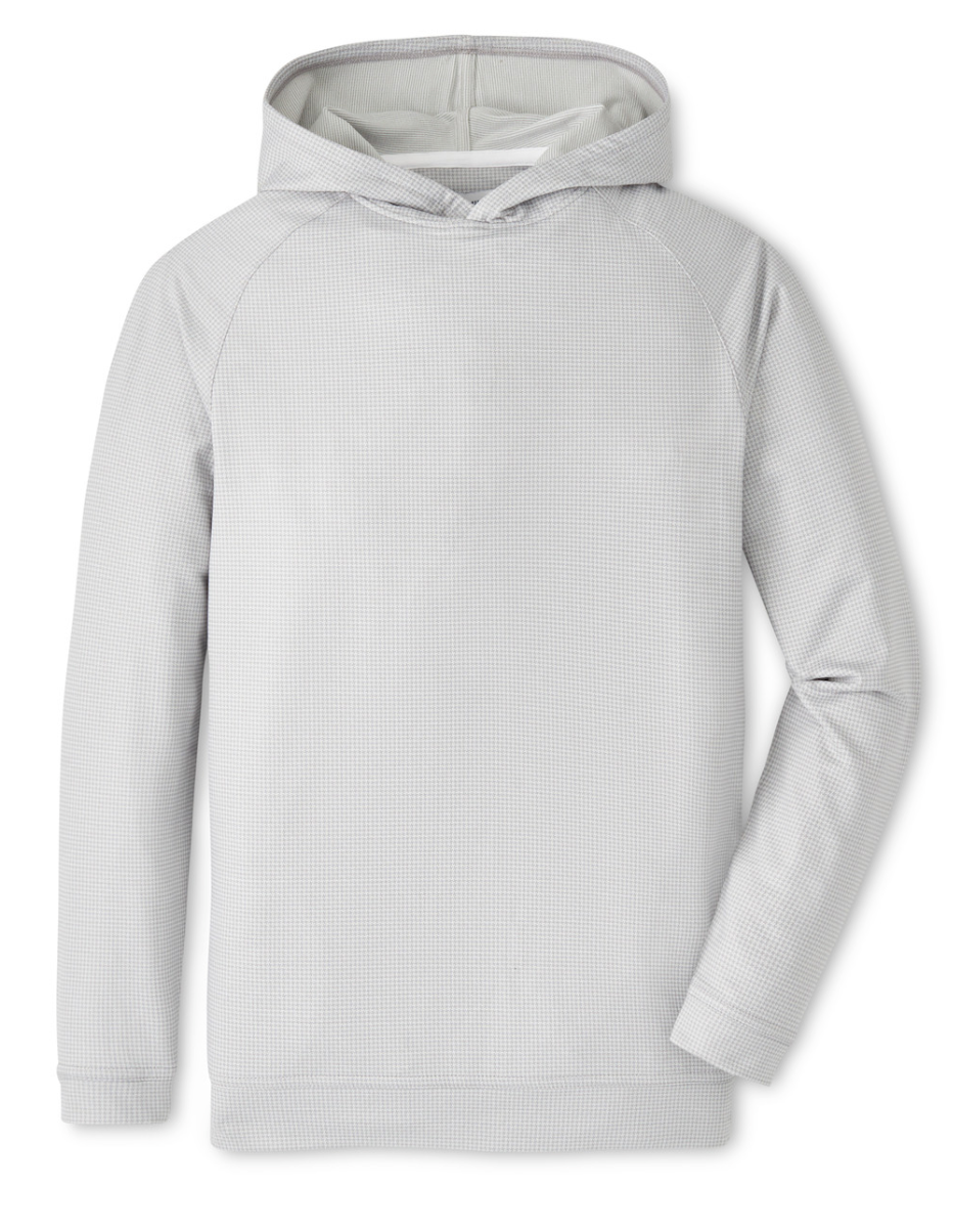 Peter Millar Youth Pine Houndstooth Hood