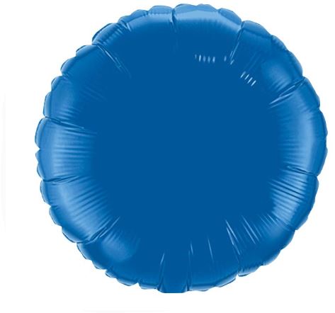 Solid 18" Round Mylar Balloons