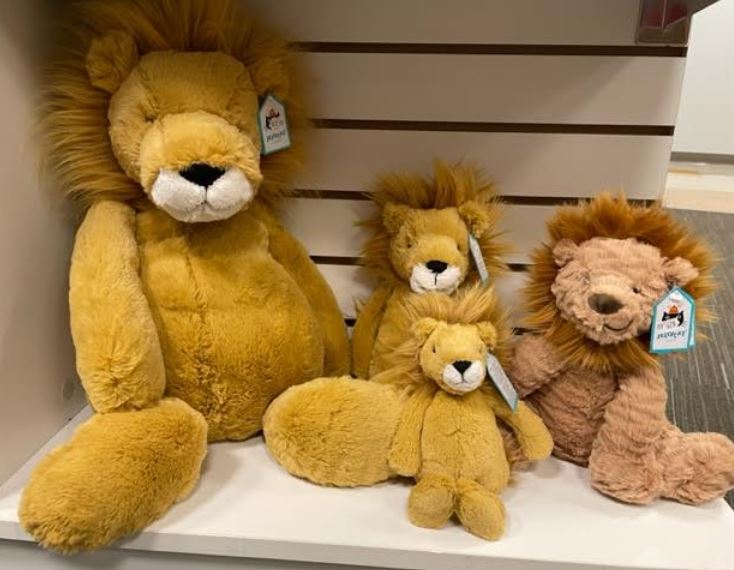 Jellycat Lions The Lovett School Campus Store