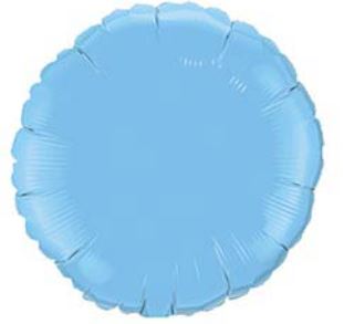 Solid 18" Round Mylar Balloons